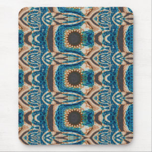 Tapis De Souris Turquoise Gold Sun Southwestern Art