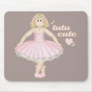 Tapis De Souris Tutu Cute (Blonde) - Mousepad