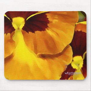 Tapis De Souris Twin Pansy