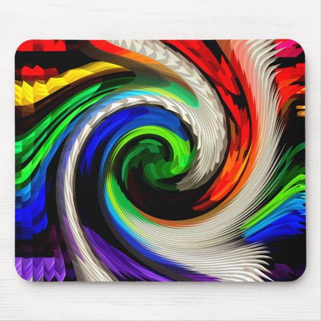 Tapis De Souris Twirled... (Devant)