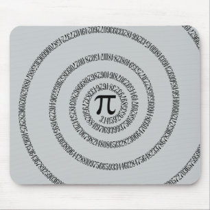 Tapis De Souris Twist for Pi Click Customize to Change Grey Color