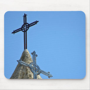 Tapis De Souris Two crosses