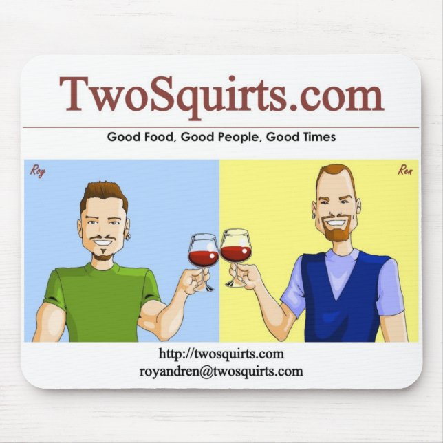 Tapis De Souris TwoSquirts Mousepad (Devant)