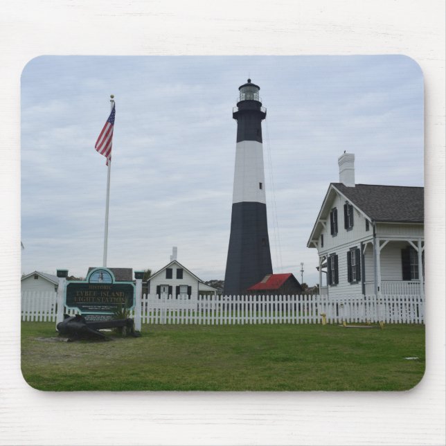 Tapis De Souris Tybee Island Lighthouse (Devant)
