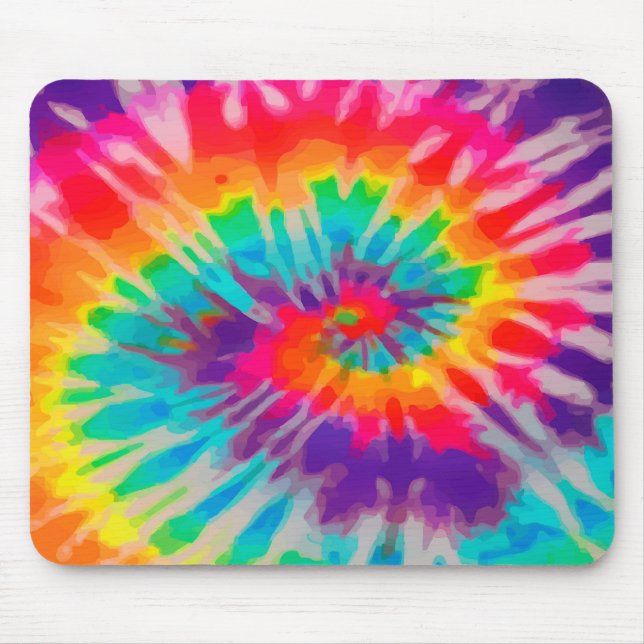 Tapis De Souris Tye-Dye-3 Mousepad (Devant)