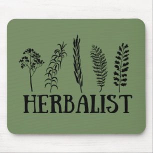 Tapis De Souris Types d'herboristes