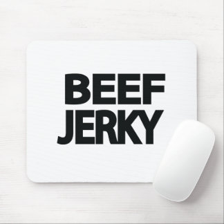 Tapis De Souris Typographie Gras de Beef Jerky