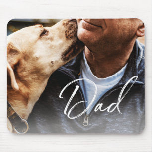 Tapis De Souris Typographie personnalisée papa