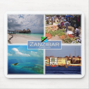 Tapis De Souris TZ Tanzanie - Zanzibar -
