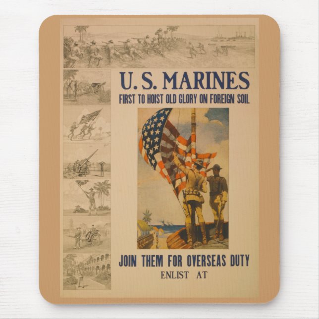 Tapis De Souris U.S. Marines : 1913 - Mousepad #1 (Devant)