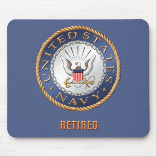 Tapis De Souris U.S. Mousepad retiré par marine