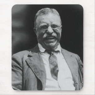 Tapis De Souris U.S. Rire du Président Theodore Teddy Roosevelt