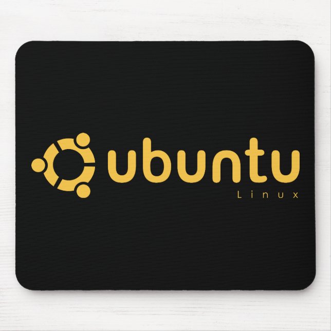 Tapis De Souris Ubuntu Linux Open Source (Devant)