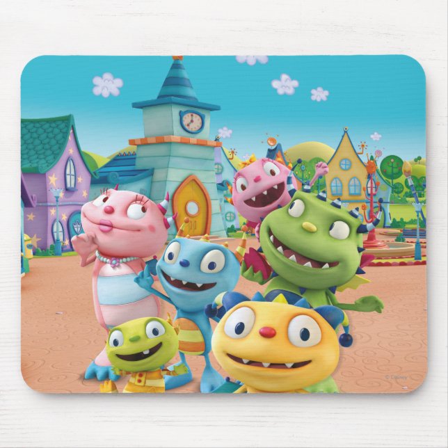 Tapis De Souris ugglemonster Family 2 (Devant)
