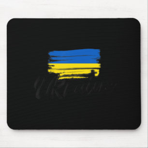 Tapis De Souris Ukraine Drapeau Ukraine Ukraine Pride coeur