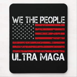 Tapis De Souris Ultra Maga Pro Trump 2024 Drôle Républicain