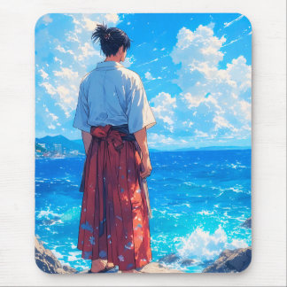 Tapis De Souris Umibe no Seijaku – Sérénité du bord de mer