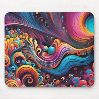 Tapis De Souris Un abstrait coloré