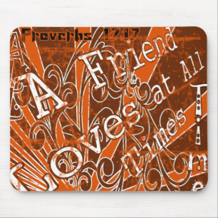 Tapis De Souris Un ami aime à tout moment -