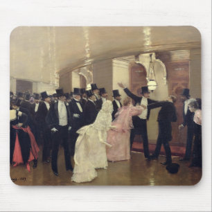 Tapis De Souris Un argument dans les couloirs de l'opéra, 1889