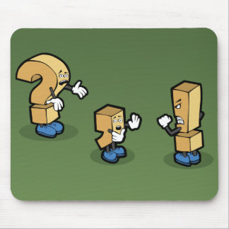 Tapis De Souris Un argument parmi des amis