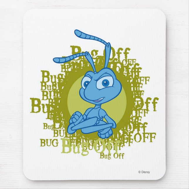 Tapis De Souris Un boug's Life Flik bras repliés Disney (Devant)