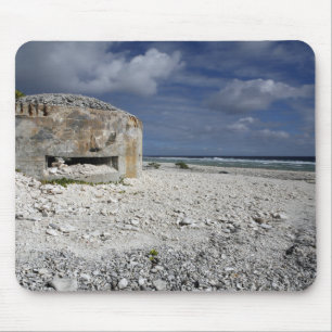 Tapis De Souris Un bunker en ruine