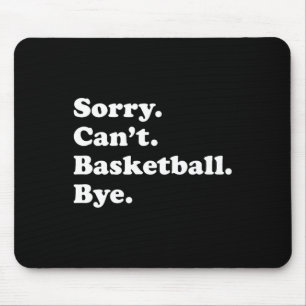 Tapis De Souris Un cadeau de basket-ball amusant pour hommes femme