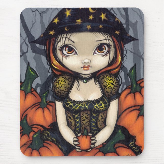 Tapis De Souris "Un cadeau" Mousepad de citrouille (Devant)