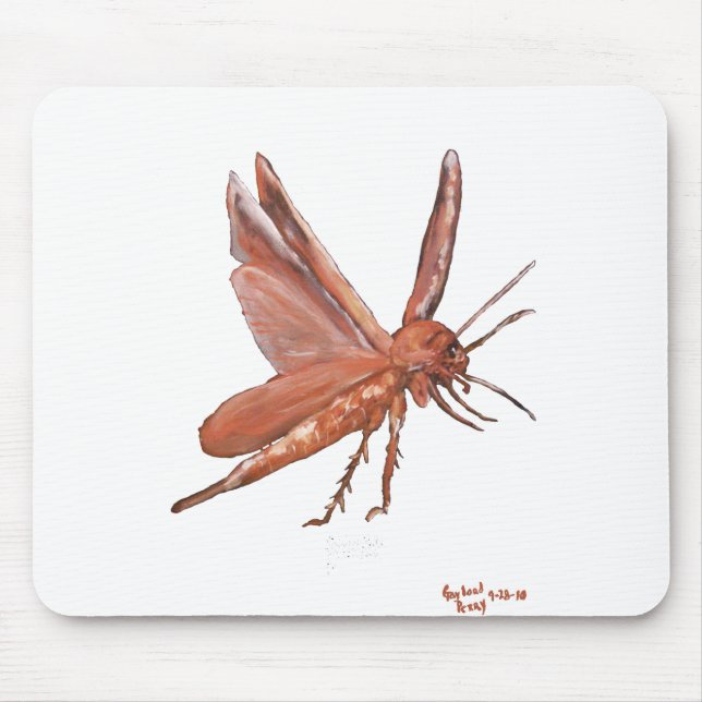 Tapis De Souris "Un cancrelat américain" Mousepad (Devant)