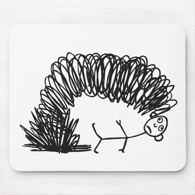 Tapis De Souris Un dessin de smokey (Devant)