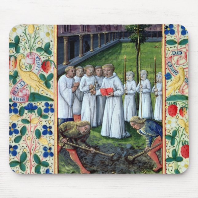 Tapis De Souris Un enterrement (Devant)