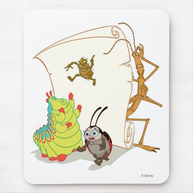 Tapis De Souris Un équipage de Bug's Life Circus Disney (Devant)