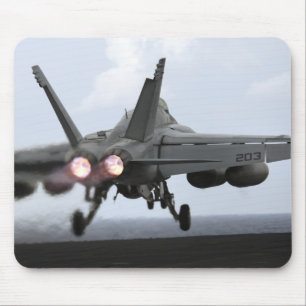 Tapis De Souris Un F/A-18E Super Hornet lance