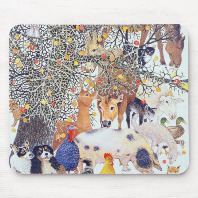 Tapis De Souris Un festin savoureux (Devant)