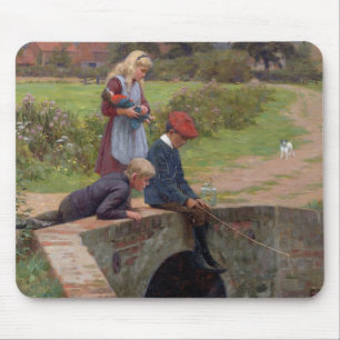Tapis De Souris Un grignotement, 1914 (huile sur le panneau)