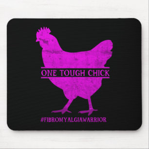 Tapis De Souris Un guerrier de la Fibromyalgie de poussin dur - Se