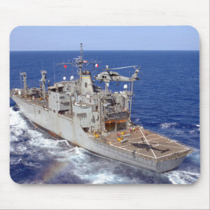 Tapis De Souris Un hélicoptère dégage le poste de pilotage