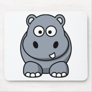 Tapis De Souris Un joli hippo