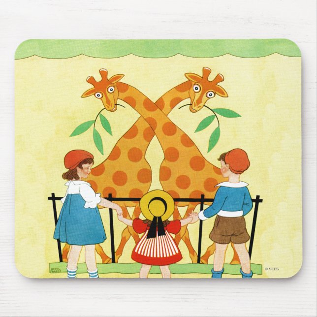 Tapis De Souris Un jour au zoo (Devant)
