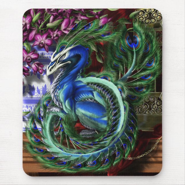 Tapis De Souris Un Mousepad mis en cage doré (Devant)