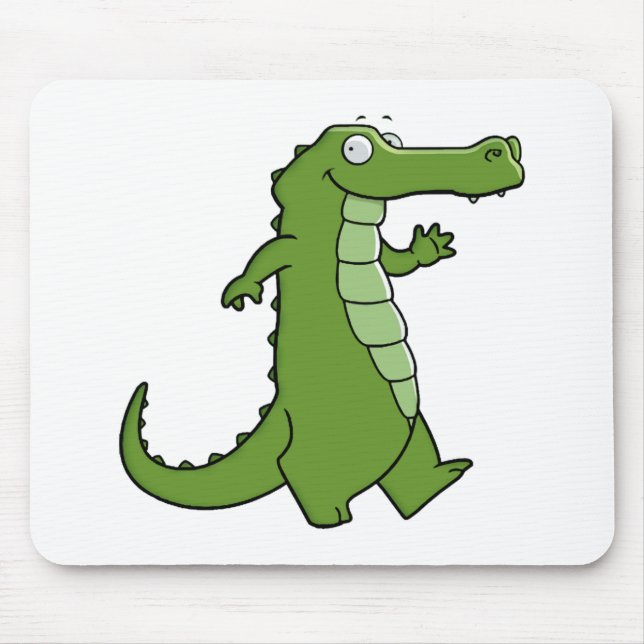 Tapis De Souris Un plus défunt alligator (Devant)
