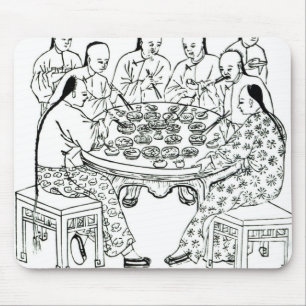 Tapis De Souris Un repas amical