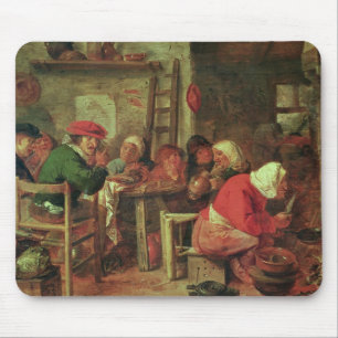 Tapis De Souris Un repas rural