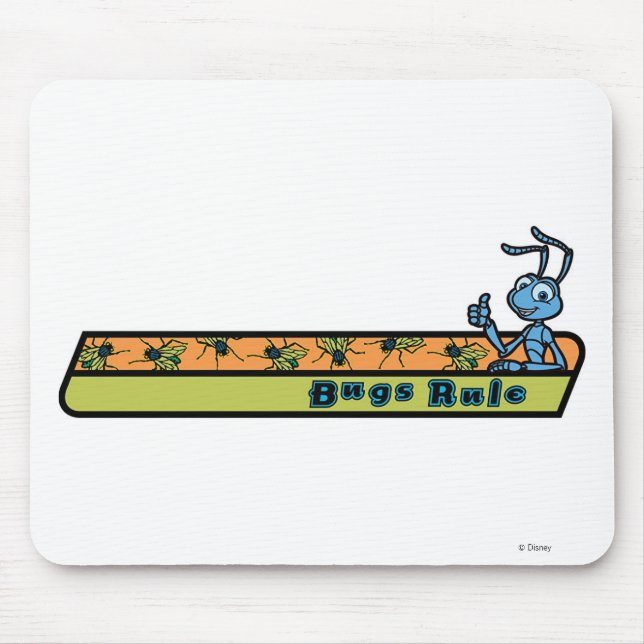 Tapis De Souris Un revers de vie de bug - Bugs Rule Disney (Devant)