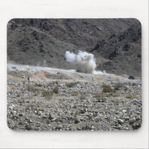 Tapis De Souris Un rond d'un petit lance-roquettes AT-4
