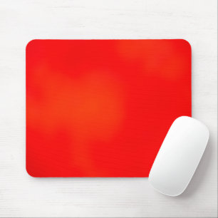 Tapis De Souris Un set de table rectangulaire rouge et orange vibr