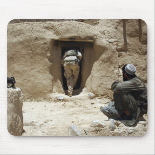 Tapis De Souris Un soldat de la Garde nationale