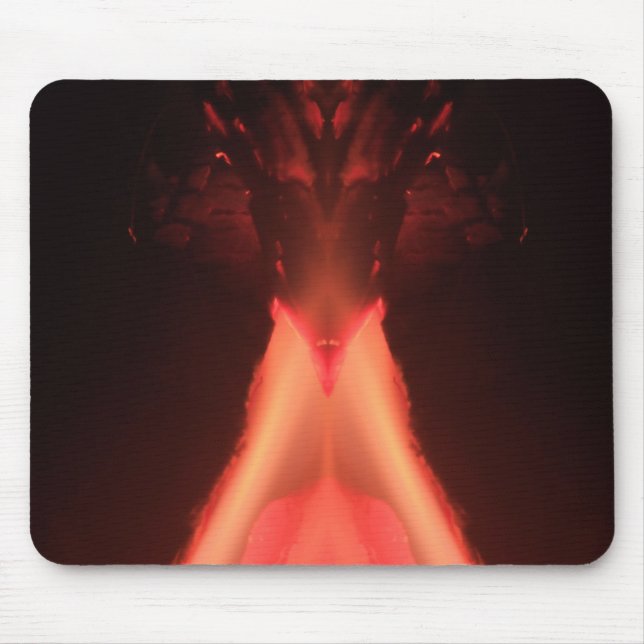 Tapis De Souris Un volcan de feu (Devant)
