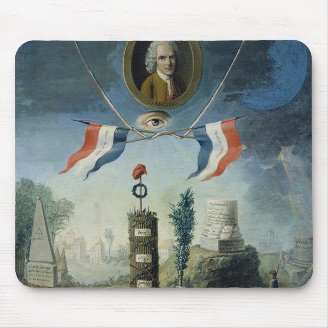 Tapis De Souris Une allégorie de la révolution (Devant)